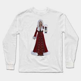 The Christmas angelic santa Long Sleeve T-Shirt